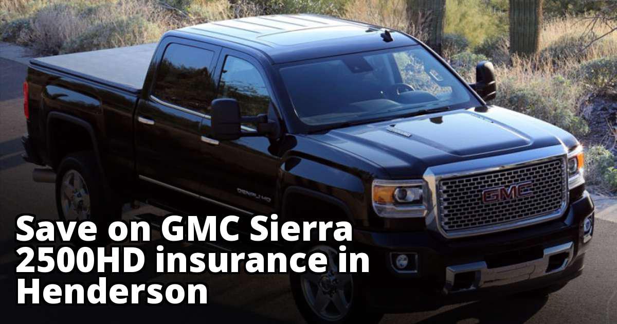 Gmc Sierra 2500hd Car Insurance